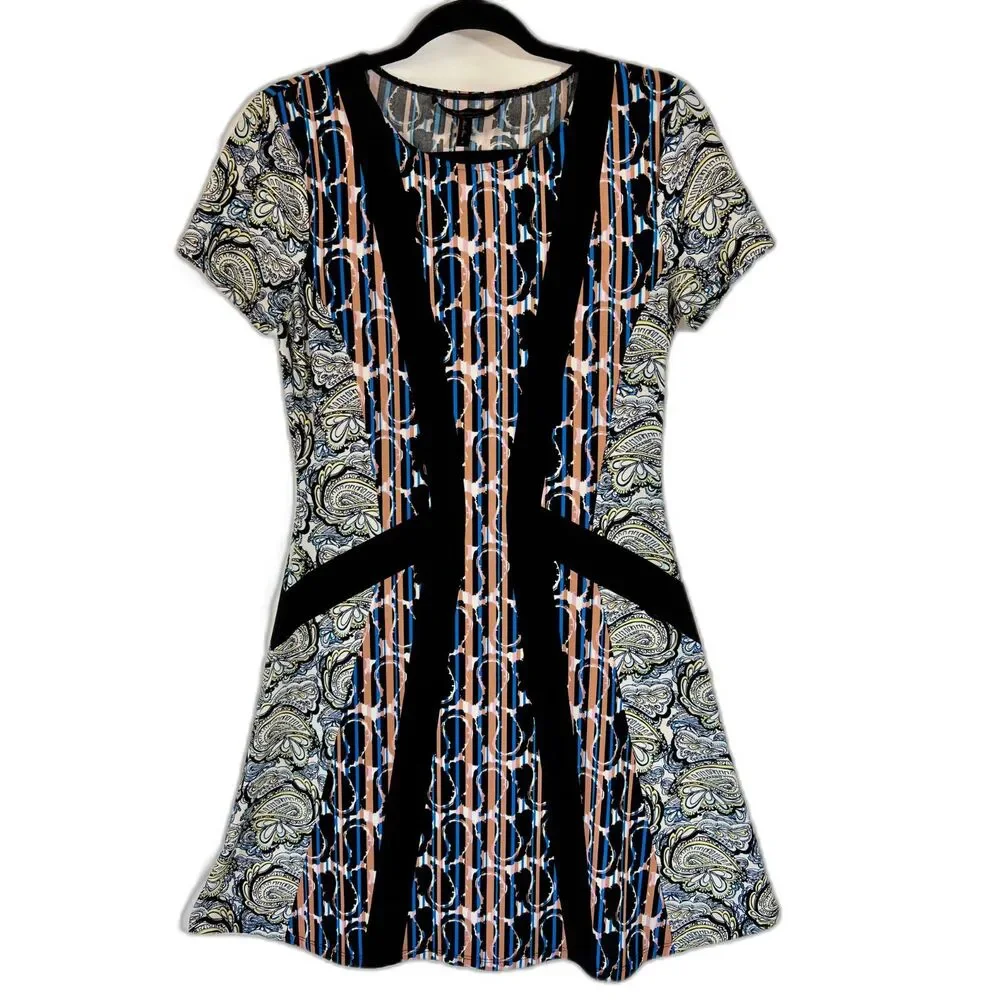 BCBGMaxAzria ink paisley